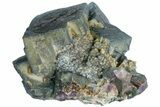 Seafoam-Green, Cubic Fluorite (Large Crystals) - Huanggang Mine #182657-1